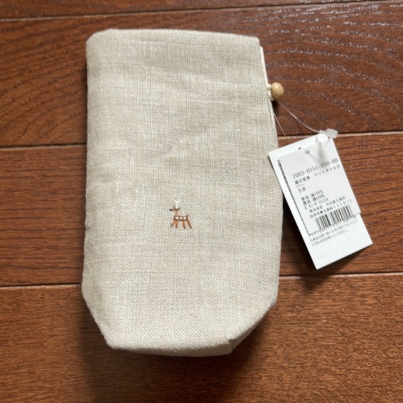 Beige deer PET bottle holder - Picture 2 of 4